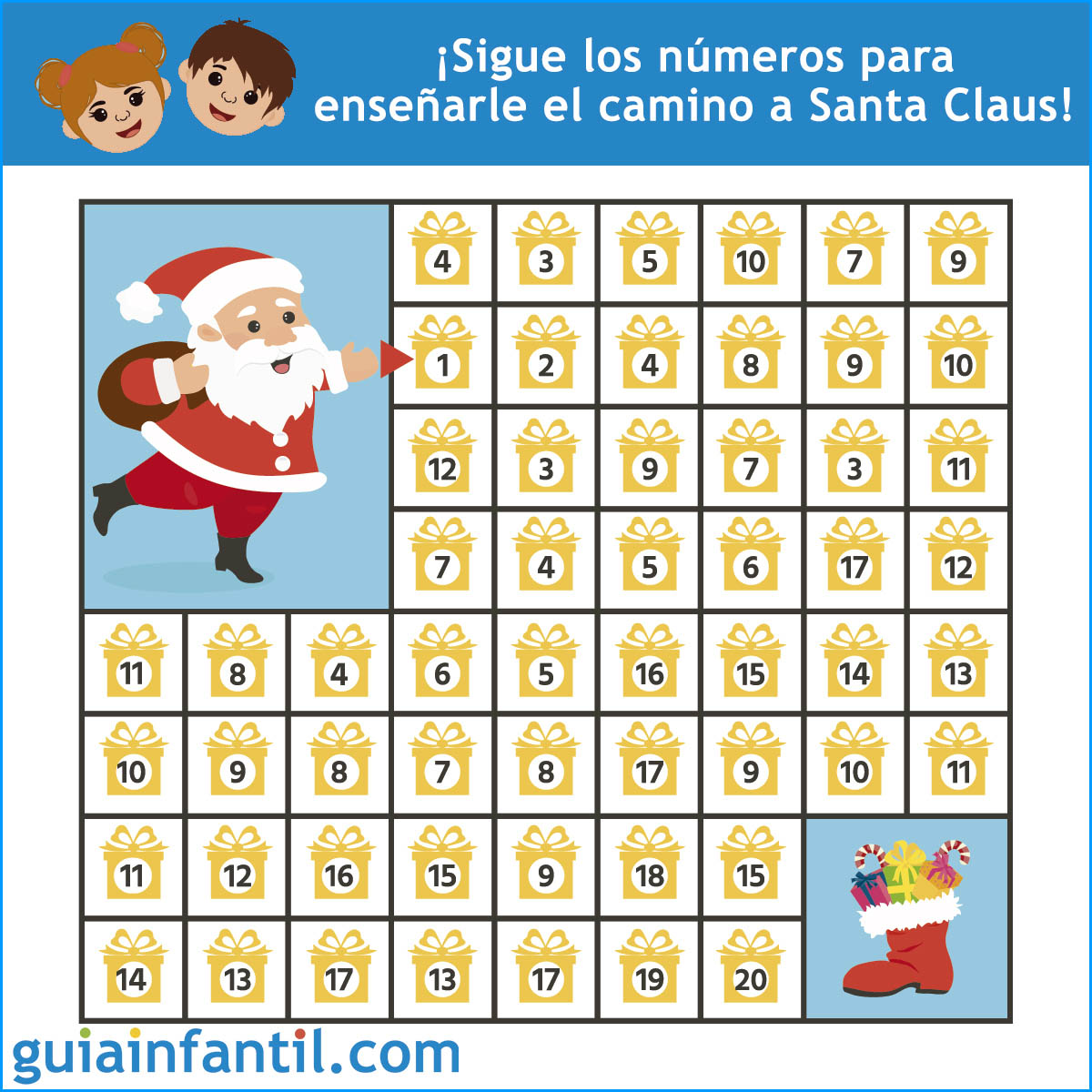 Juego de Santa Claus para niños