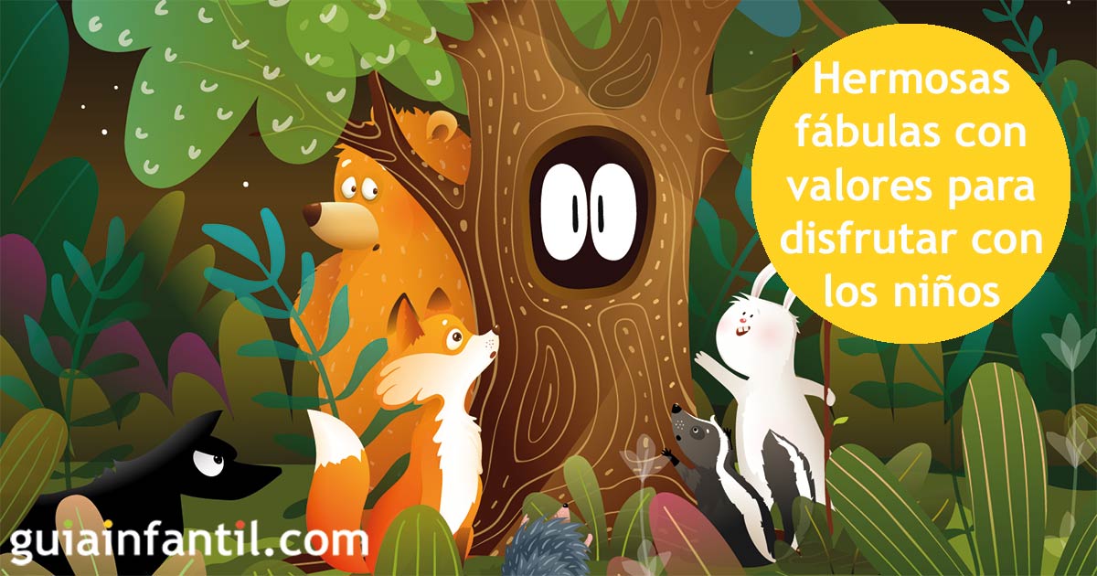 Fábulas con valores para disfrutar con los niños en 2024