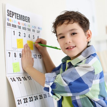 Calendarios 2023 ilustrados (para imprimir) Enseña a tu hijo a organizarse