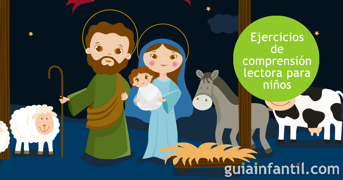Cuento navideño con comprensión lectora