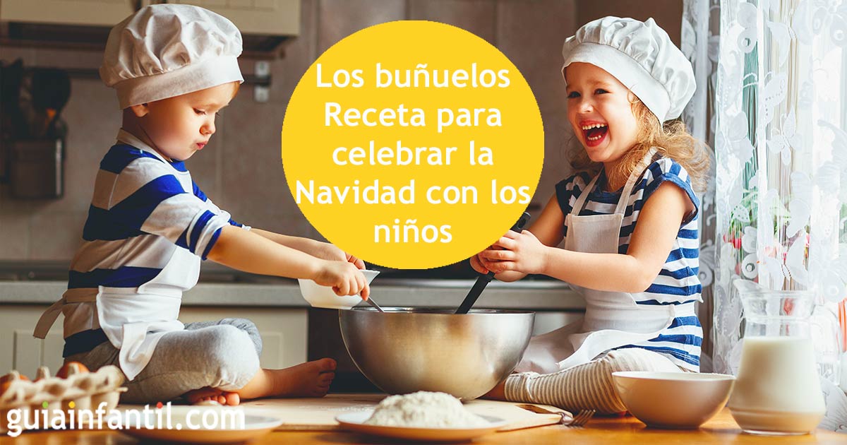 Buñuelos colombianos. Receta tradicional de Navidad para niños