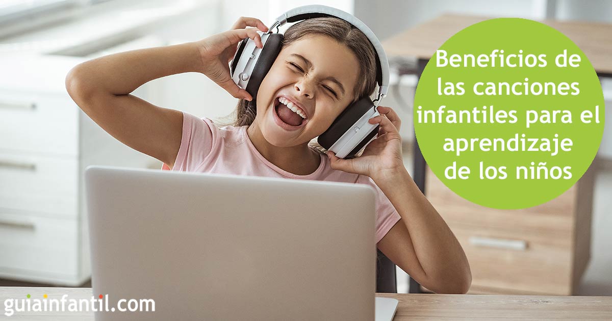 Beneficio que tienen las canciones cortas infantiles para el aprendizaje de los niños