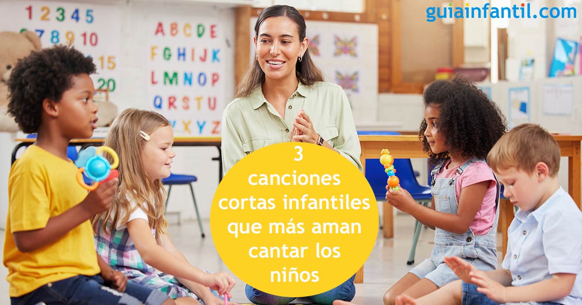 canciones cortas populares que más gustan a los niños