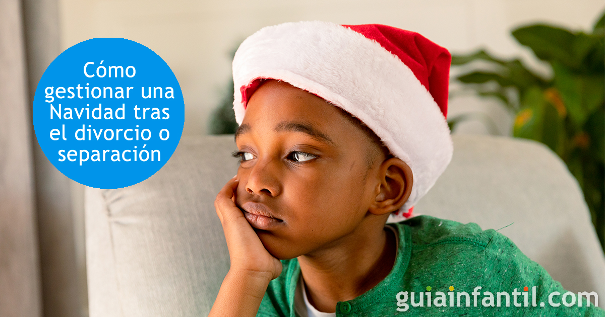 Navidad tras un divorcio para los niños