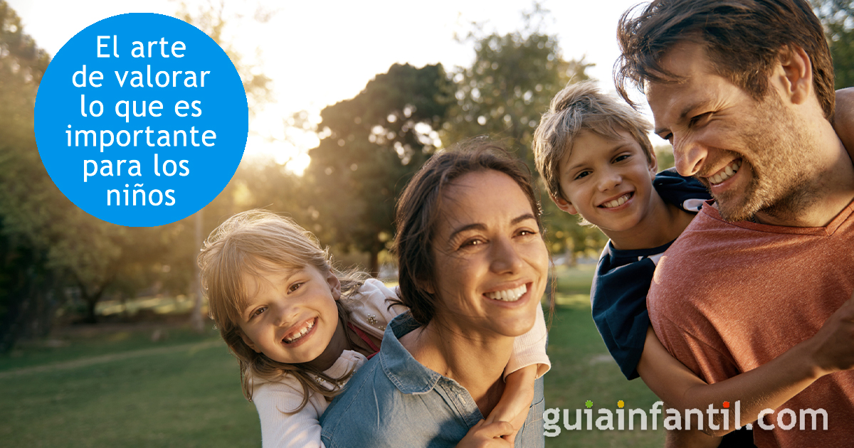 Qué es lo importante para los niños