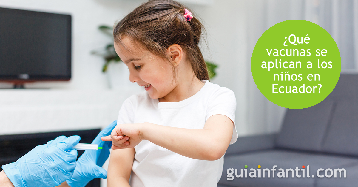 Vacunación para niñas y niños