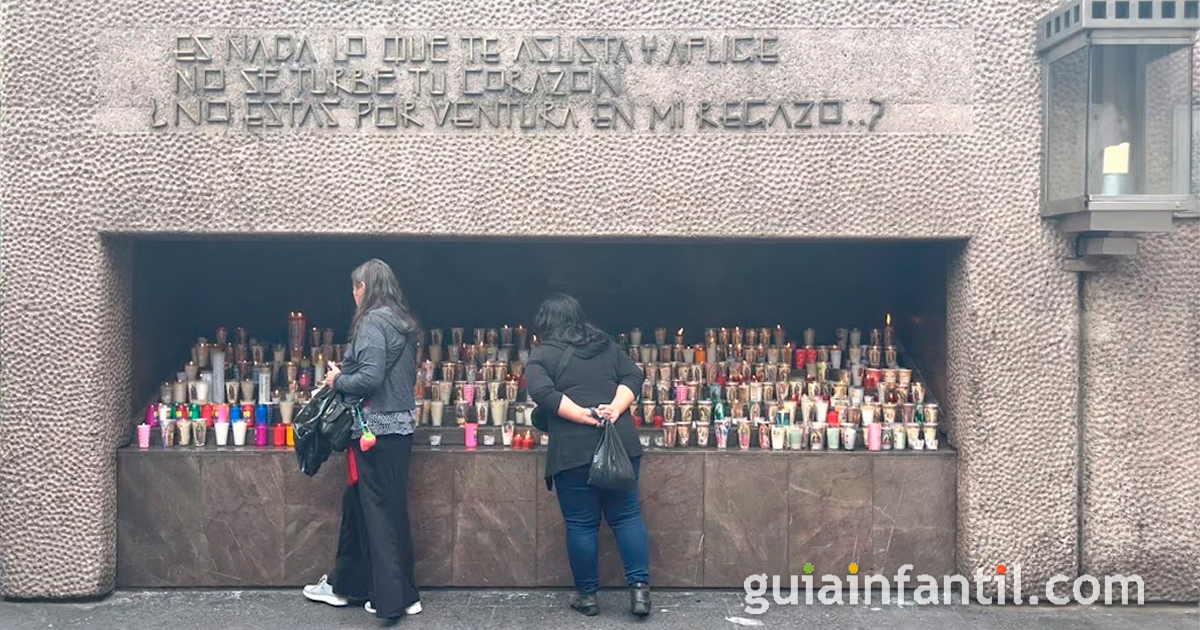 Quemador de veladoras Basílica de Guadalupe