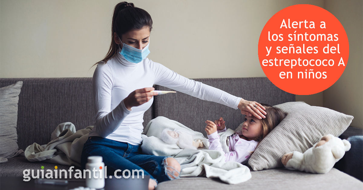 Síntomas del estreptococo A en niños