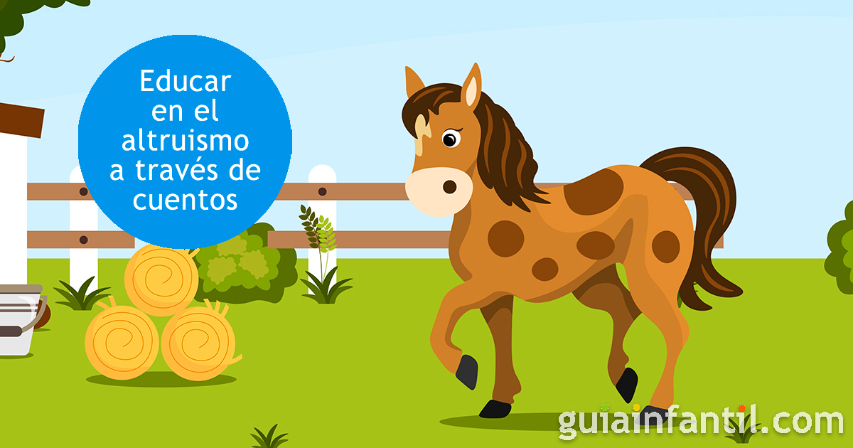 Los cuentos cortos para niños altruistas
