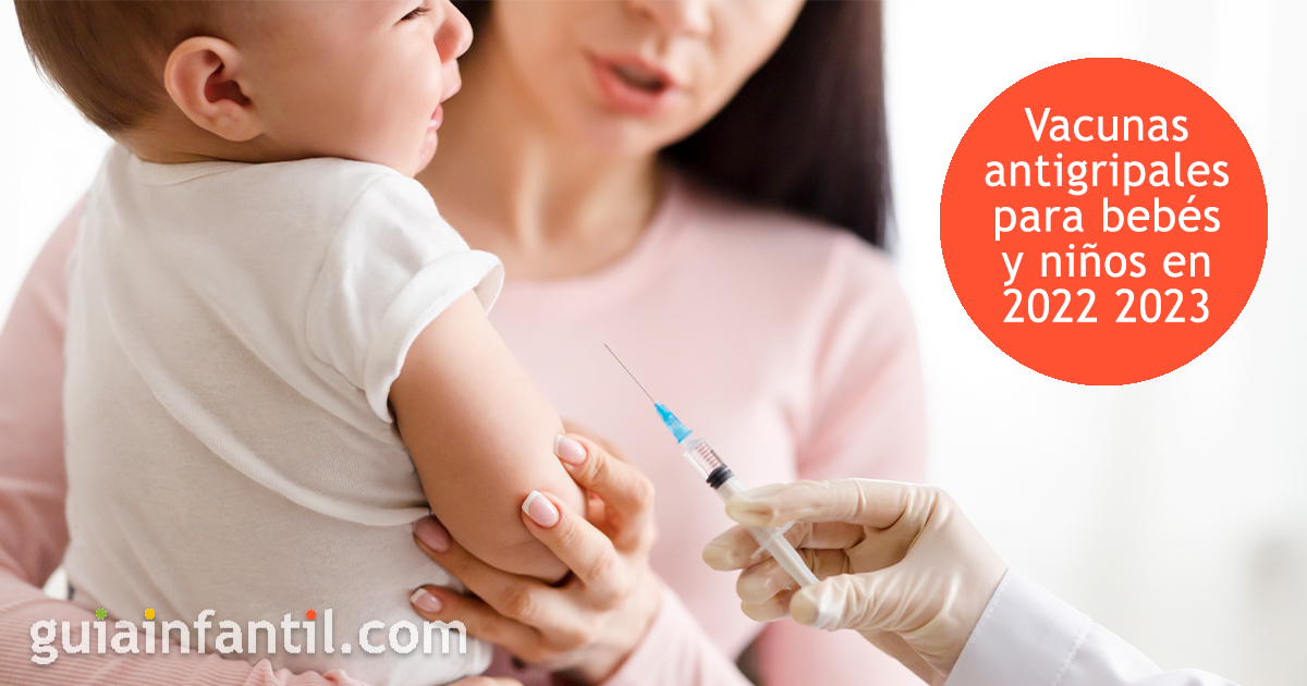 Vacunas contra la gripe para bebés y niños
