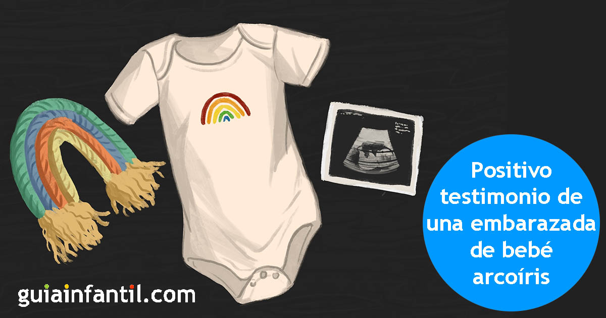 testimonio de una embarazada de bebé arcoíris
