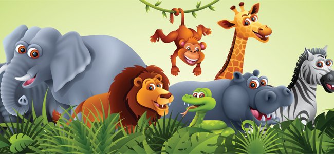 Este bonito poema de animales sirve para hacer reír a los niños