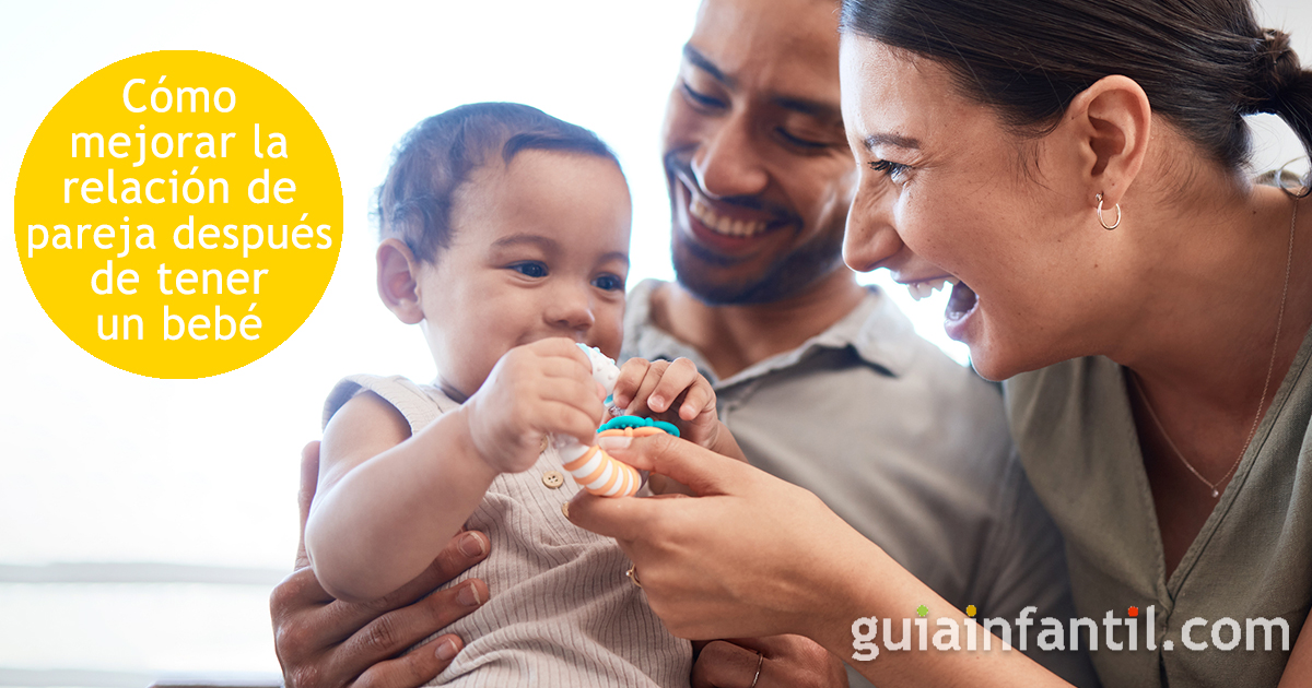 4 patas para mejorar la relación de pareja después de un bebé