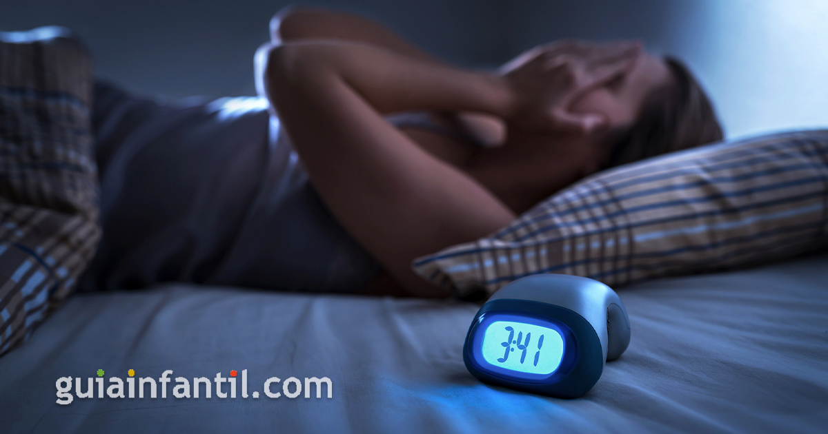 Volver a dormir rápido cuando el niño despierta por la noche