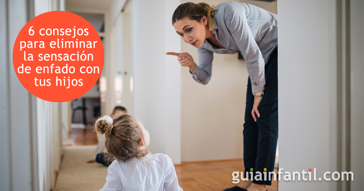 Consejos para mamás que están enfadadas siempre con sus hijos