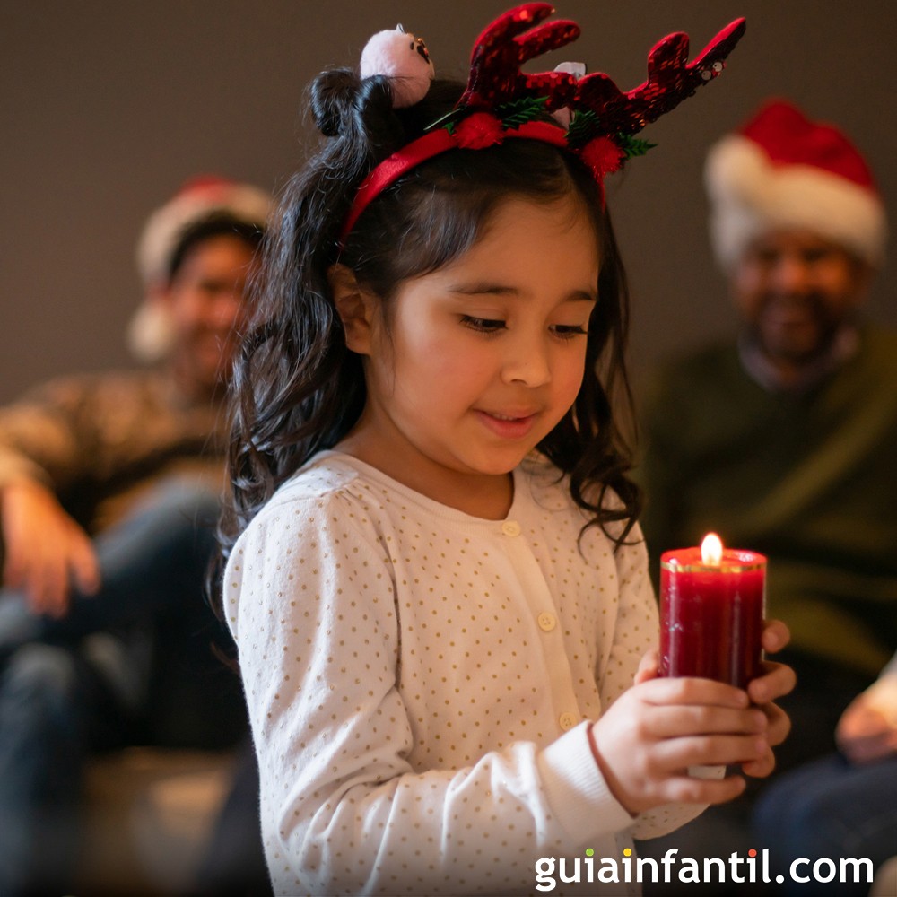 La bendición de las veladoras en Año Nuevo - Oración corta para niños