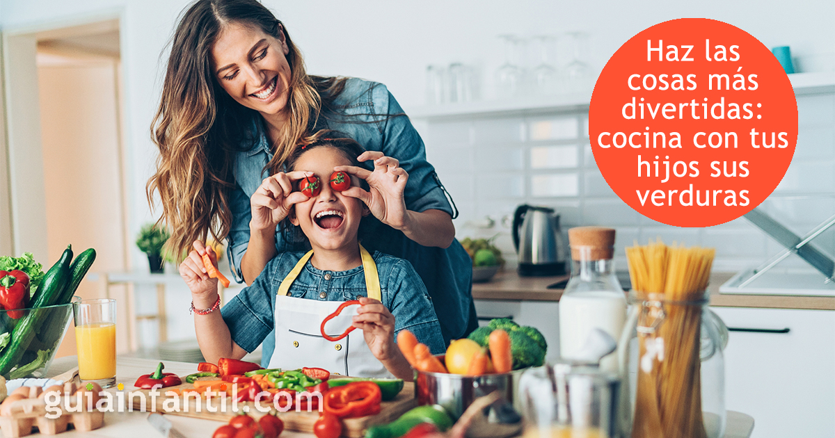 Haz que los niños coman sus verduras
