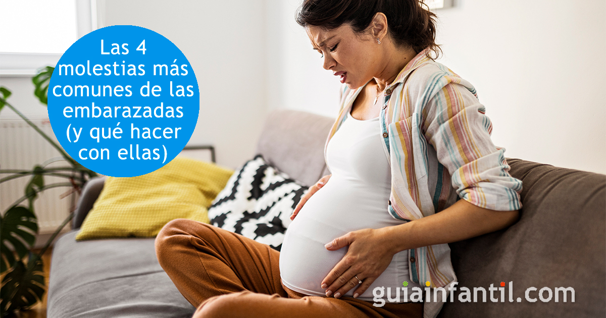 Las molestias más comunes de las embarazadas