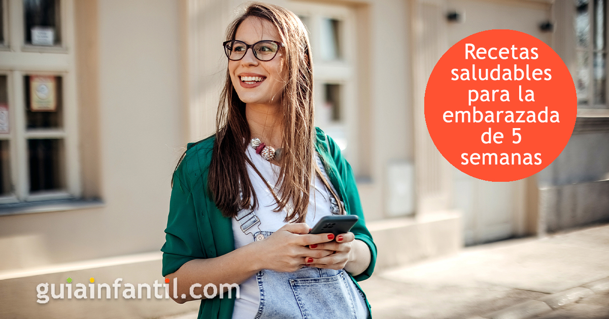 Recetas para embarazadas de 5 semanas