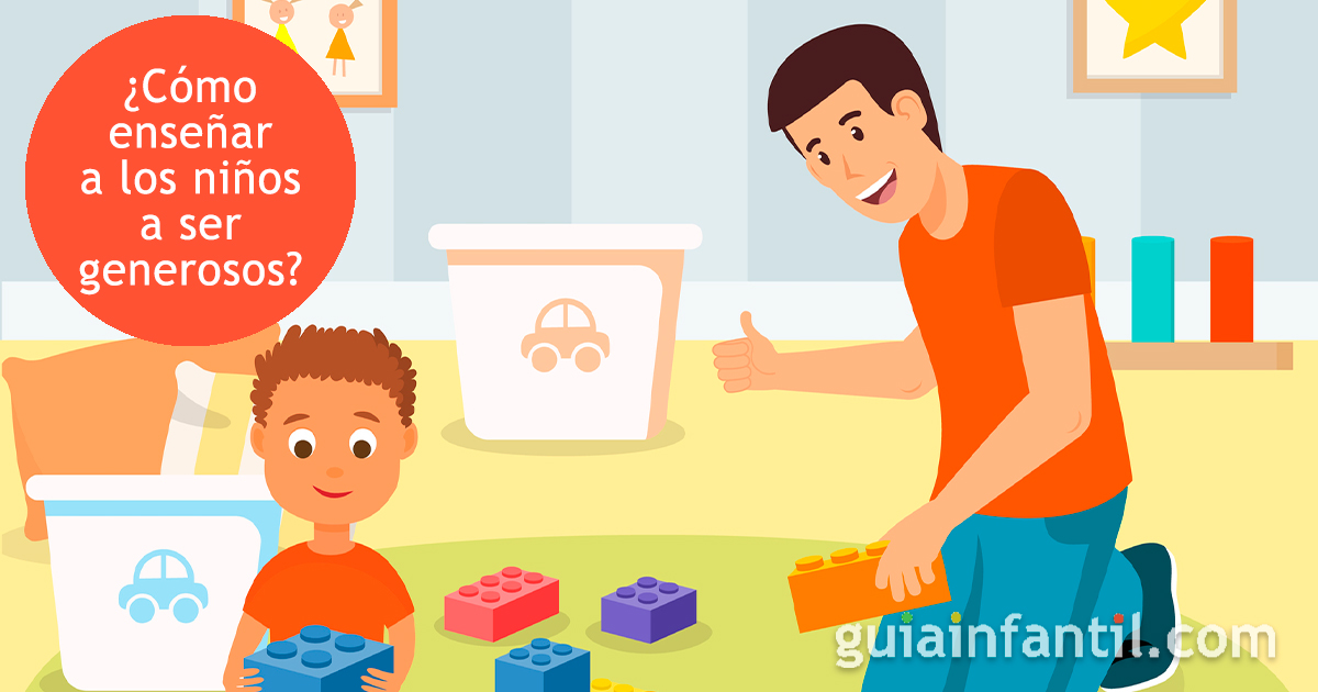 Enseñar a los niños a ser bondadosos