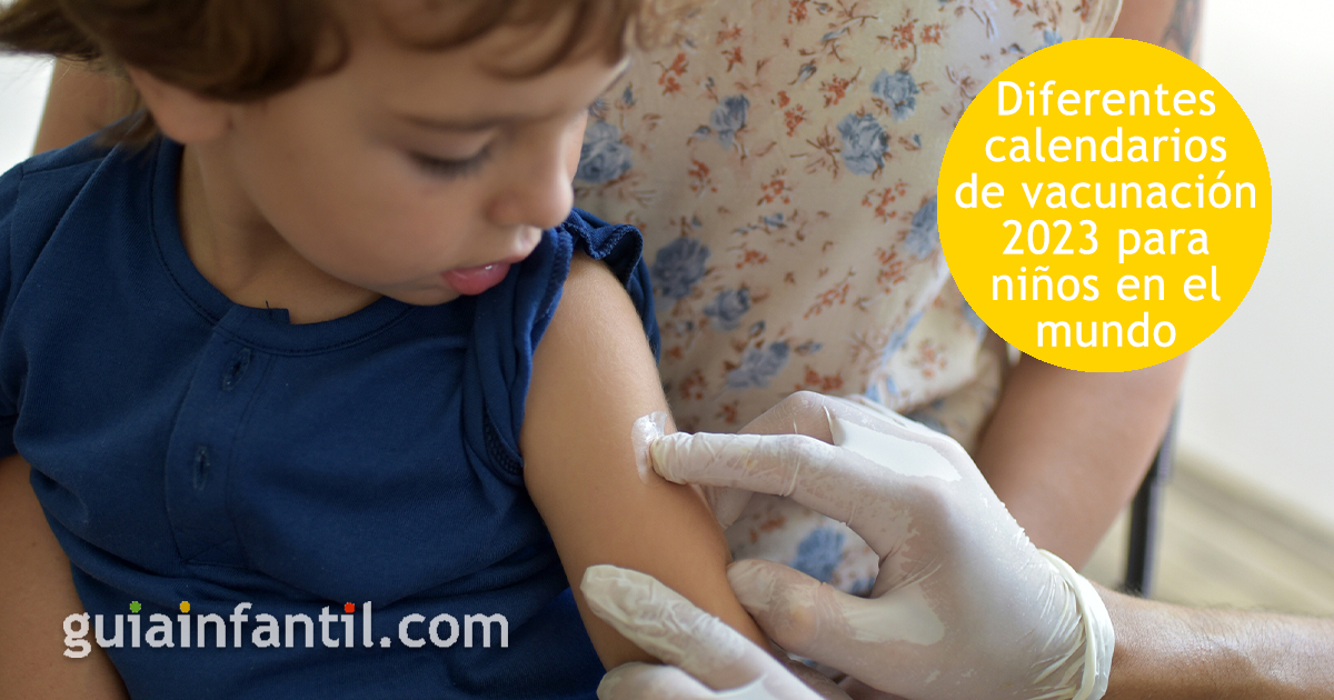 Diferentes calendarios de vacunación infantil en el mundo