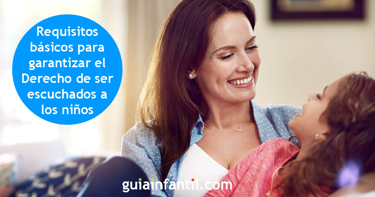 derecho de ser escuchados a los niño