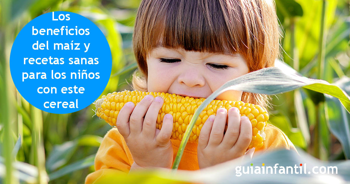 recetas con maíz para niños
