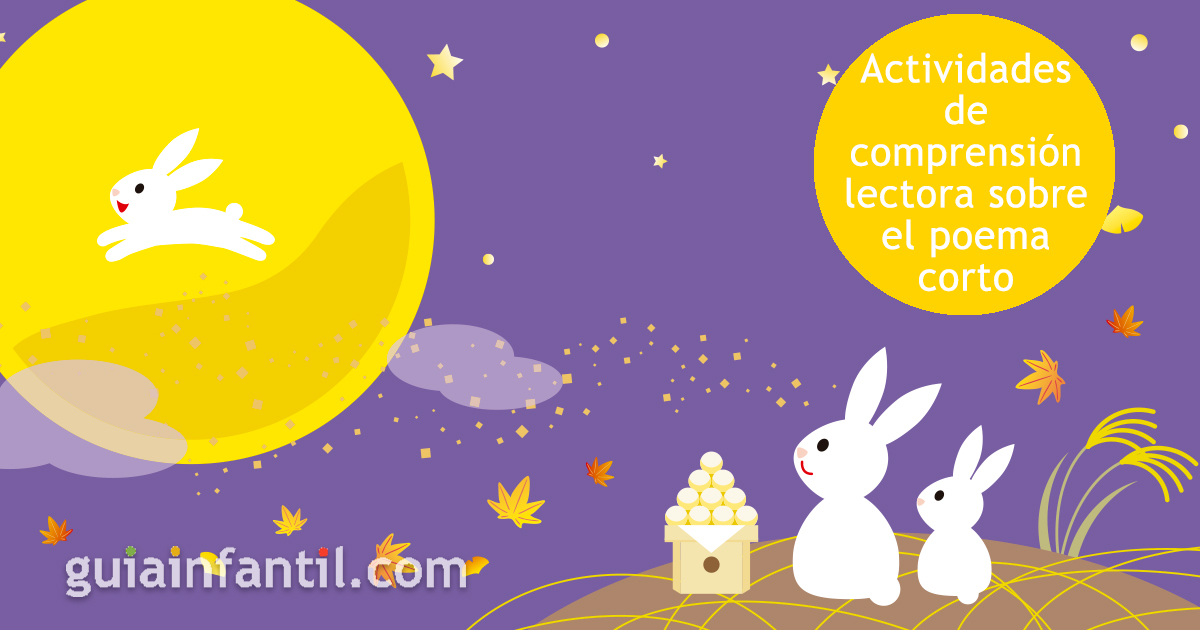 Actividades de comprensión lectora del poema corto