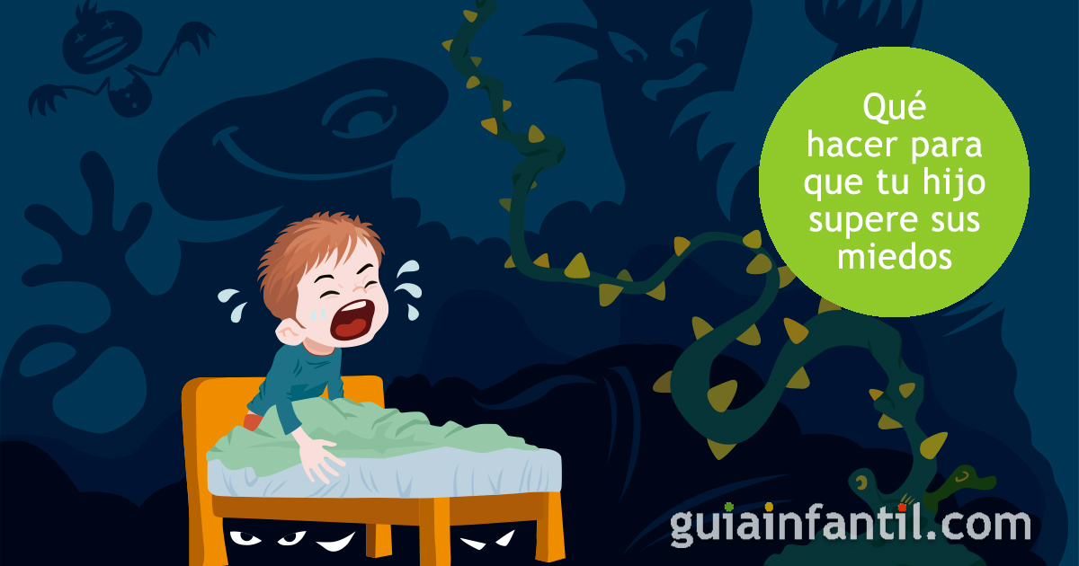 Cómo superar los miedos de los niños