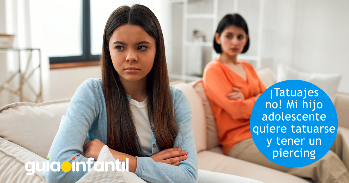 Mi hijo adolescente quiere tatuarse y tener un piercing