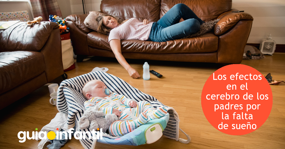 Efectos en el cerebro de los padres por falta de sueño