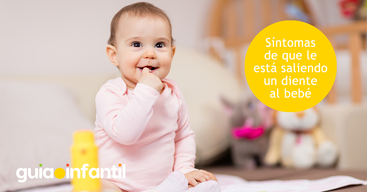 Síntomas de la salida de los dientes