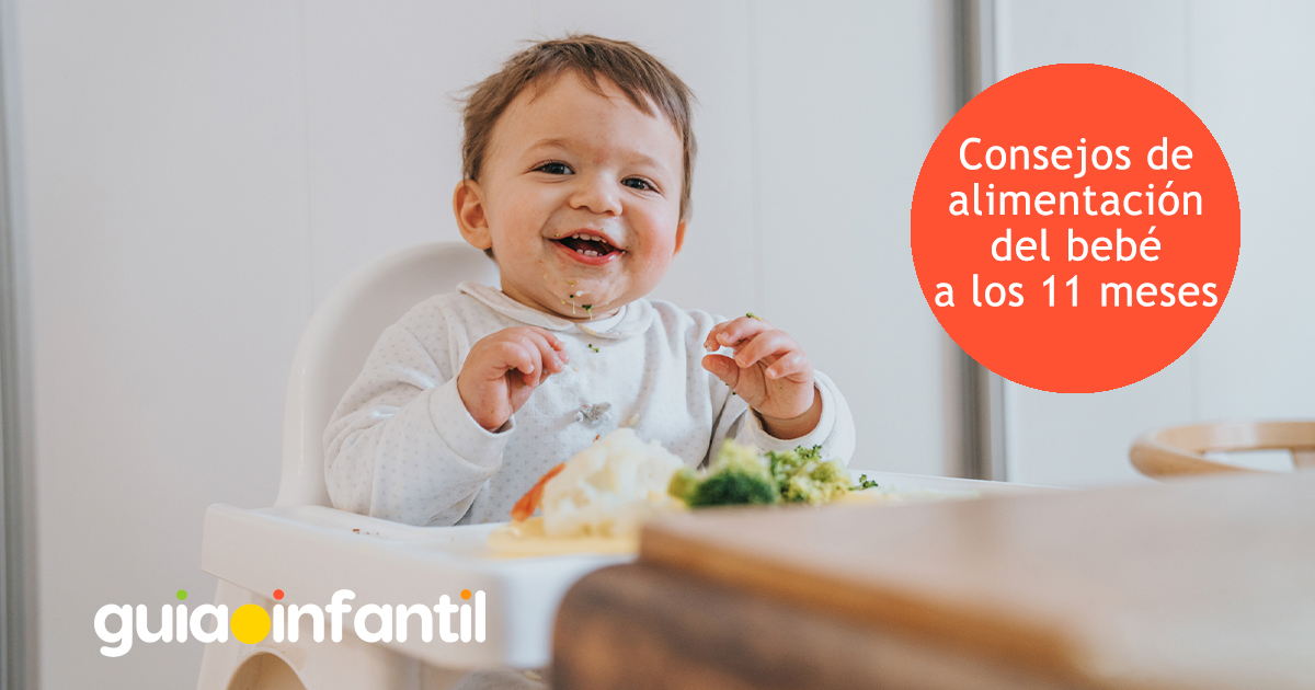 Alimentación del bebé de 11 meses