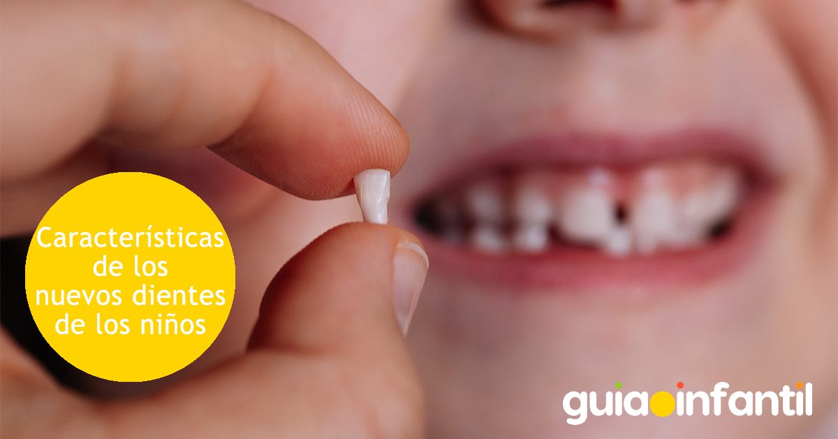 Características de los dientes de los niños