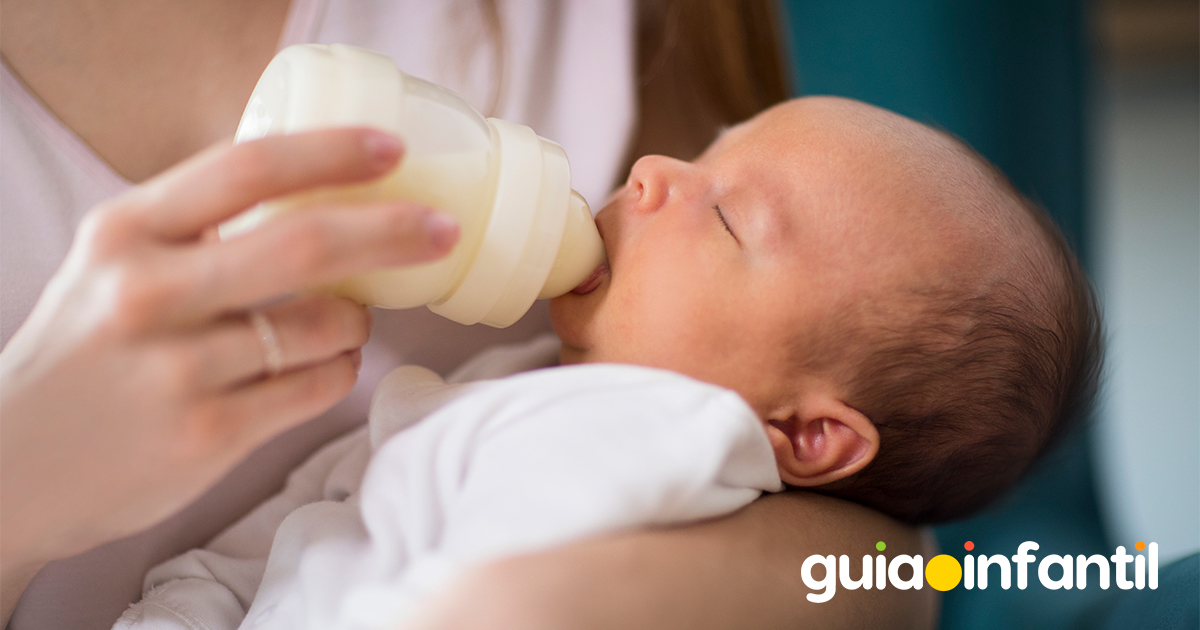 Menú para bebés de 0 a 3 meses - Siempre leche materna o leche de fórmula