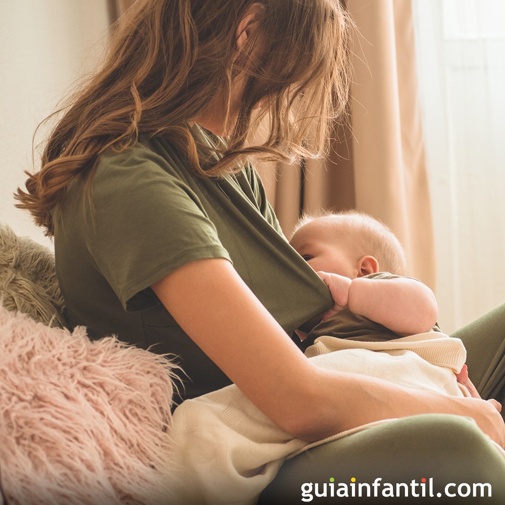Menú para bebés de 3 a 6 meses - Continuación de la lactancia materna