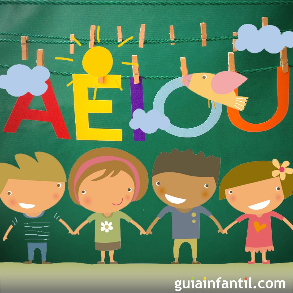 Cuentos cortos para niños de preescolar sobre las vocales - A E I O U