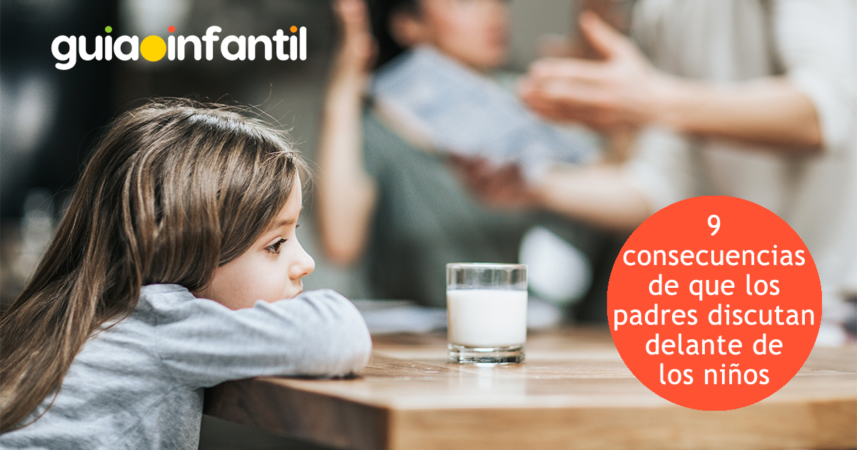 Consecuencias de que los padres discutan frente a los hijos