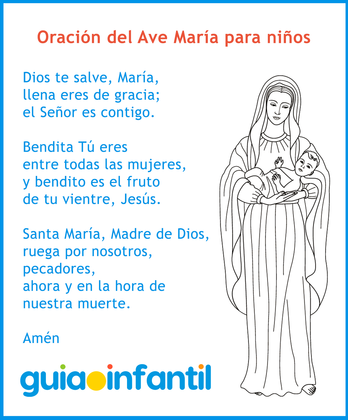 Ense ar A Los Ni os La Oraci n Del Ave Mar a Con 6 Recursos Educativos Ense ar A Los Ni os La Oraci n Del Ave Mar a Con 6 Recursos Educativos