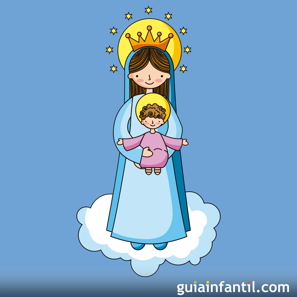 Enseñar a los niños la oración del Ave María con 6 recursos educativos