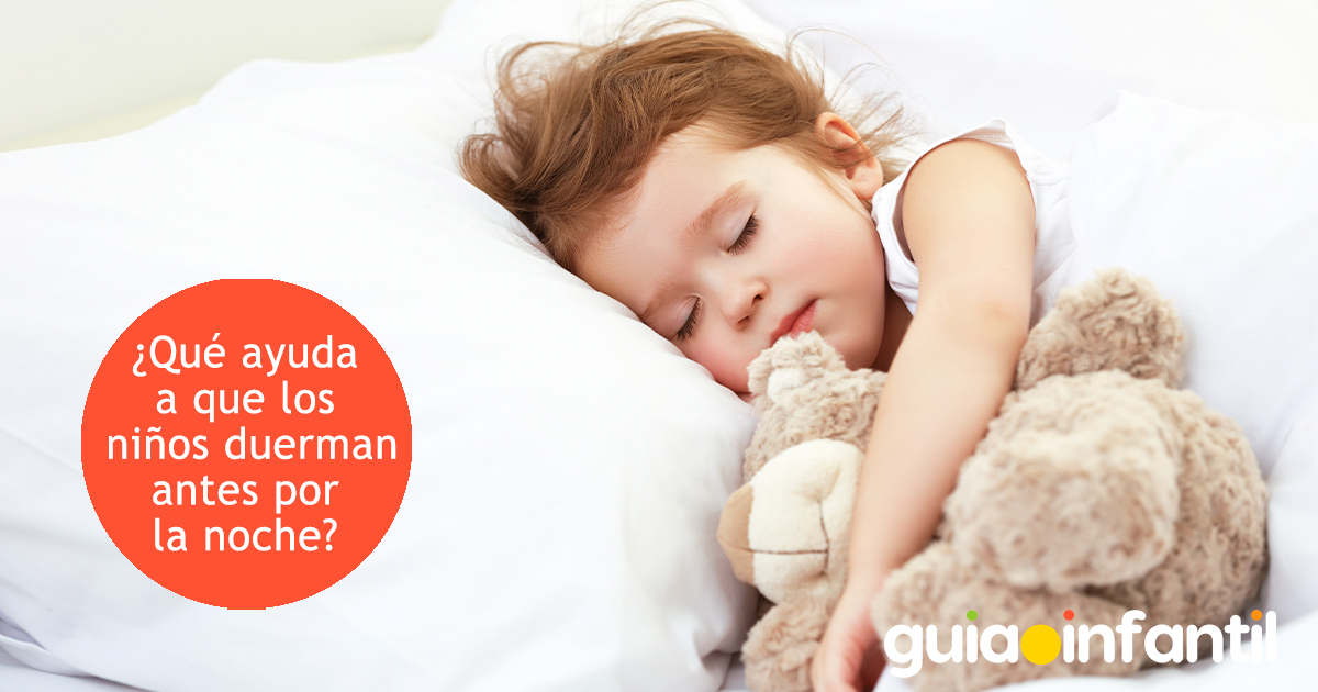Ayudar a los niños a dormir antes por la noche