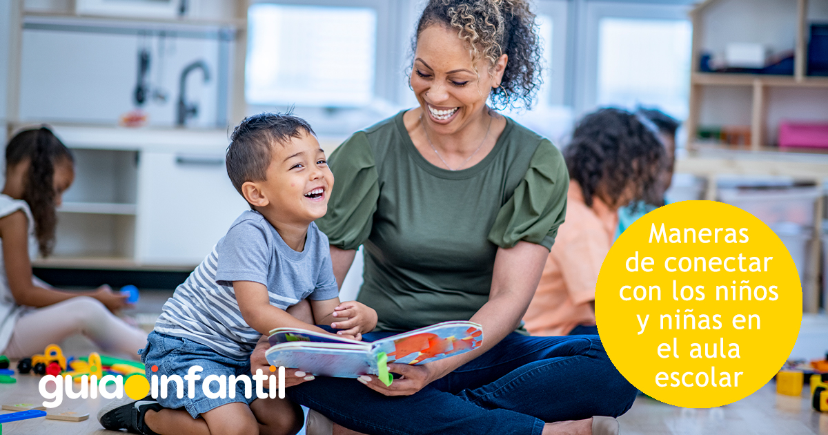 Conectar con los niños en el aula escolar
