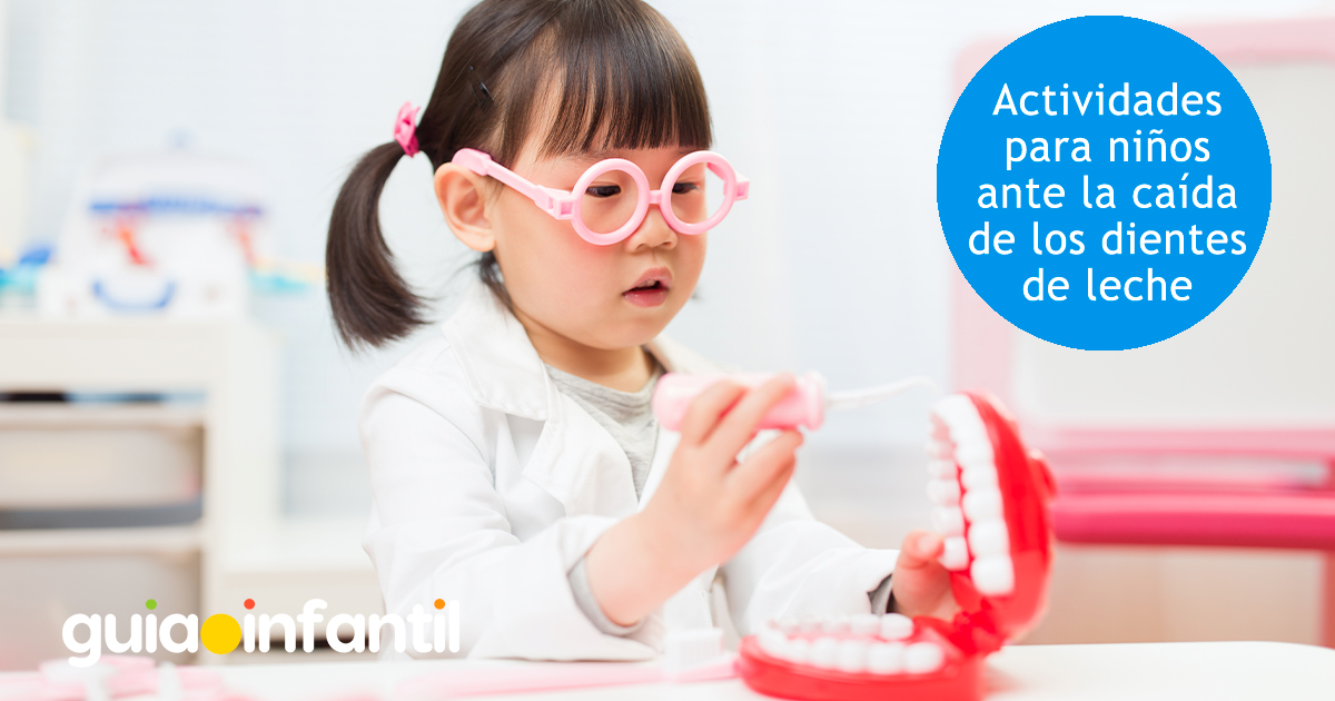 Actividades para niños ante la caída de los dientes de leche