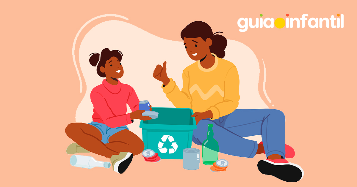 Enseñar a los niños a reciclar en casa