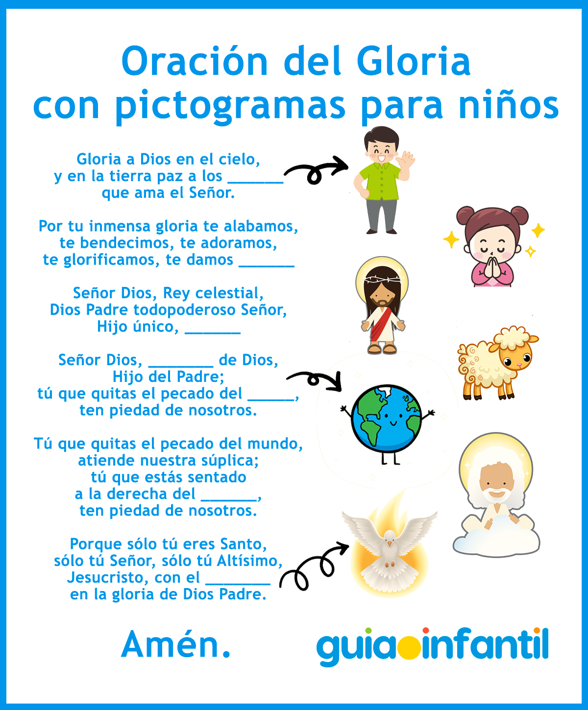 Actualizar 32+ imagen oración con la palabra padre - Abzlocal.mx