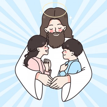 Enseñar oraciones católicas básicas a los niños con recursos educativos