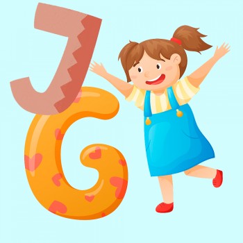 La G y la J - Poema corto para niños para saber reglas ortográficas