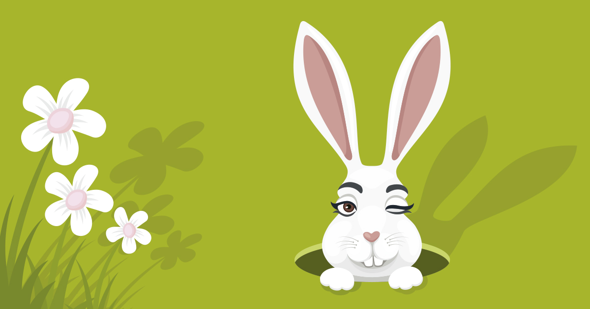 Poema sobre el conejo de pascua para niños