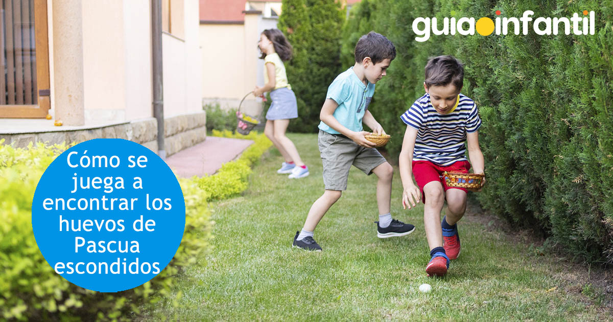 juego para buscar huevos de pascua