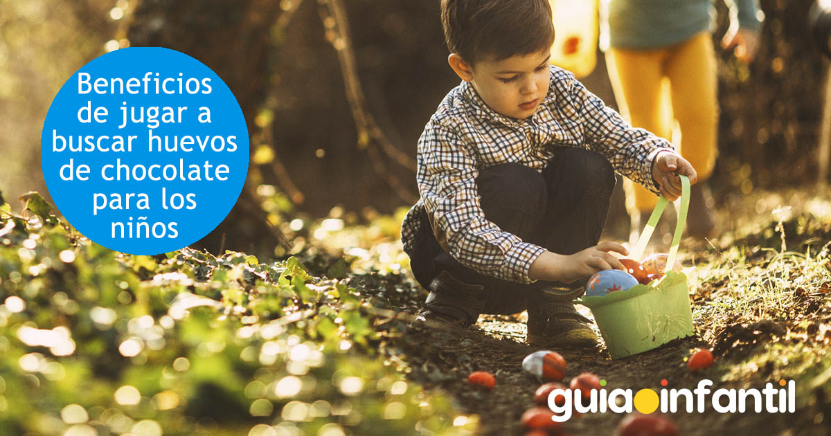 lo que aprenden los niños con jugar a buscar huevos de pascua